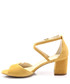 Sandały Kotyl 3803 MUSZTARDOWE - Taneczne sandałki