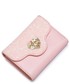Portfel Just Star Dziewczęcy portfel ze skóry ekologicznej Różowy