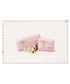 Portfel Just Star Długi dziewczęcy portfel z wycinanym wzorem Różowy