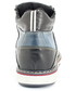 Kozaki męskie Kent 291 GRANATOWE - Męskie buty zimowe, lekkie ocieplenie