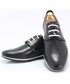 Półbuty męskie Kent 209 CZARNE - Męskie wygodne buty ze skóry