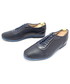 Półbuty męskie Kent 292R GRANAT - Stylowe buty męskie casual ze skóry