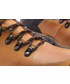 Trapery męskie Kent 116 ŻÓŁTE - Trekkingowe buty męskie 100% skórzane