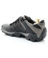 Trapery męskie Kent 116 CZARNO-SZARE - Trekkingowe buty męskie 100% skórzane