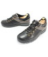 Trapery męskie Kent 290 CZARNY-SZARY Trekkingowe buty męskie ze skóry