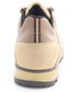 Trapery męskie Kent 290 BRĄZOWE - Trekkingowe buty męskie ze skóry