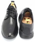 Półbuty męskie Clarks 26119905 CZARNE - Markowe, wygodne buty ze skóry, styl CASUAL