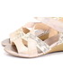 Sandały Caprice 9-28204-28 ROSE  - Sandały ze skóry na koturnie