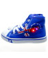 Sportowe buty dziecięce Family Shoes Trampki chłopięce niebieskie światełka