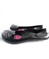 Balerinki Family Shoes Meliski  baleriny damskie guma czarne
