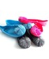 Balerinki Family Shoes Meliski  baleriny damskie guma turkusowe