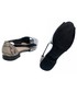 Balerinki Family Shoes Sandały peep toe czarne