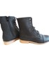 Workery Family Shoes MILITARNE botki sztyblety WORKERY damskie czarne