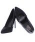Czółenka na szpilce Family Shoes Czarne szpilki klasyczne