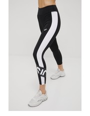 Legginsy legginsy treningowe damskie kolor czarny wzorzyste - Answear.com Asics