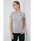 Bluzka The North Face t-shirt sportowy Reaxion kolor szary