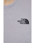 Bluzka The North Face t-shirt sportowy Reaxion kolor szary