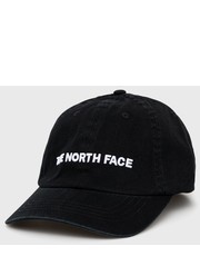 Czapka czapka z daszkiem Horizontal kolor czarny z aplikacją - Answear.com The North Face