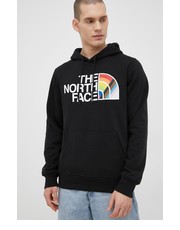 Bluza męska bluza Pride męska kolor czarny z kapturem z nadrukiem - Answear.com The North Face