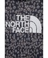 Bluza The North Face Bluza bawełniana dziecięca kolor szary z kapturem wzorzysta