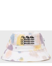 Kapelusz kapelusz bawełniany kolor biały bawełniany - Answear.com Quiksilver