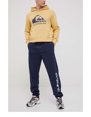 Spodnie męskie spodnie męskie kolor granatowy z nadrukiem - Answear.com Quiksilver