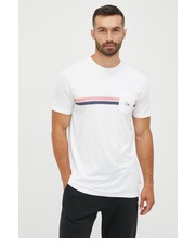 T-shirt - koszulka męska t-shirt bawełniany kolor biały z nadrukiem - Answear.com Quiksilver