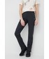 Spodnie Cmp spodnie outdoorowe damskie kolor czarny proste medium waist