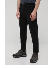 Spodnie męskie spodnie męskie kolor czarny gładkie - Answear.com Cmp