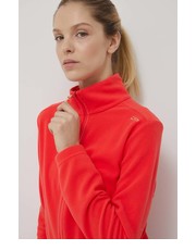 Bluza bluza sportowa damska kolor czerwony gładka - Answear.com Cmp