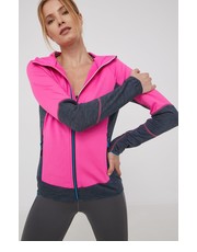 Bluza bluza sportowa damska kolor różowy z kapturem wzorzysta - Answear.com Cmp