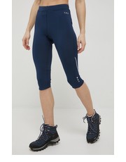 Legginsy legginsy do biegania damskie kolor granatowy gładkie - Answear.com Cmp