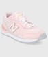 Sneakersy New Balance buty kolor różowy