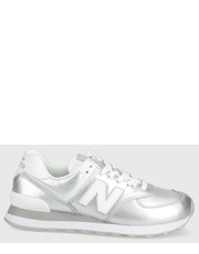 Sneakersy buty WL574LA2 kolor srebrny - Answear.com New Balance
