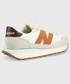 Sneakersy New Balance sneakersy skórzane WS237BA kolor biały