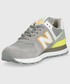 Sneakersy New Balance sneakersy WL574CM2 kolor szary