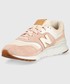 Sneakersy New Balance sneakersy CW997HLV kolor różowy