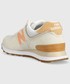 Sneakersy New Balance sneakersy WL574RD2 kolor beżowy