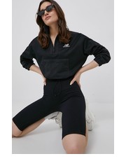Kurtka kurtka WJ21501BK damska kolor czarny przejściowa oversize - Answear.com New Balance