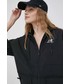 Kurtka New Balance kurtka WJ21500BK damska kolor czarny przejściowa oversize