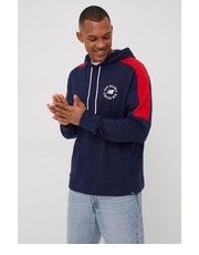 Bluza męska bluza męska kolor granatowy z kapturem z nadrukiem - Answear.com New Balance