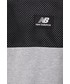 Bluza męska New Balance bluza bawełniana MT21508AG męska kolor szary z aplikacją