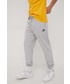 Spodnie męskie New Balance spodnie dresowe męskie kolor szary melanżowe