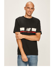T-shirt - koszulka męska - T-shirt MT93550BK - Answear.com