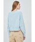 Bluza New Balance bluza bawełniana WT21554MGF damska  z nadrukiem