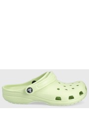 Klapki dziecięce klapki kolor zielony - Answear.com Crocs