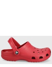 Klapki dziecięce klapki kolor czerwony - Answear.com Crocs