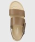 Sandały Vagabond sandały skórzane ERIN damskie kolor brązowy na platformie