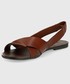 Sandały Vagabond sandały skórzane TIA damskie kolor brązowy