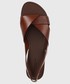 Sandały Vagabond sandały skórzane TIA damskie kolor brązowy